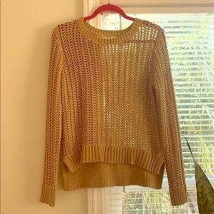 Michael Kors Cableknit Beige Sweater
